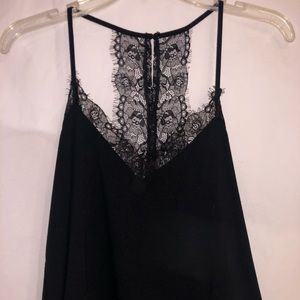 Lace back forever 21 tank top